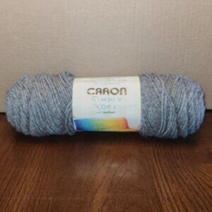 Caron Simply Soft Yarn - 1 Skein Yarn Color Grey Heather